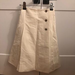Cos midi skirt, EUC size 2 wrap a-line workwear